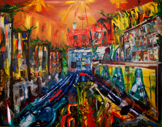 The Sangria Jug by Artist James Lavott