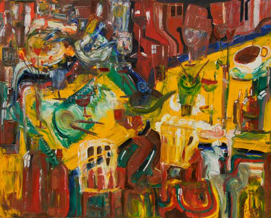 With Coffee To Follow by Artist James Lavott