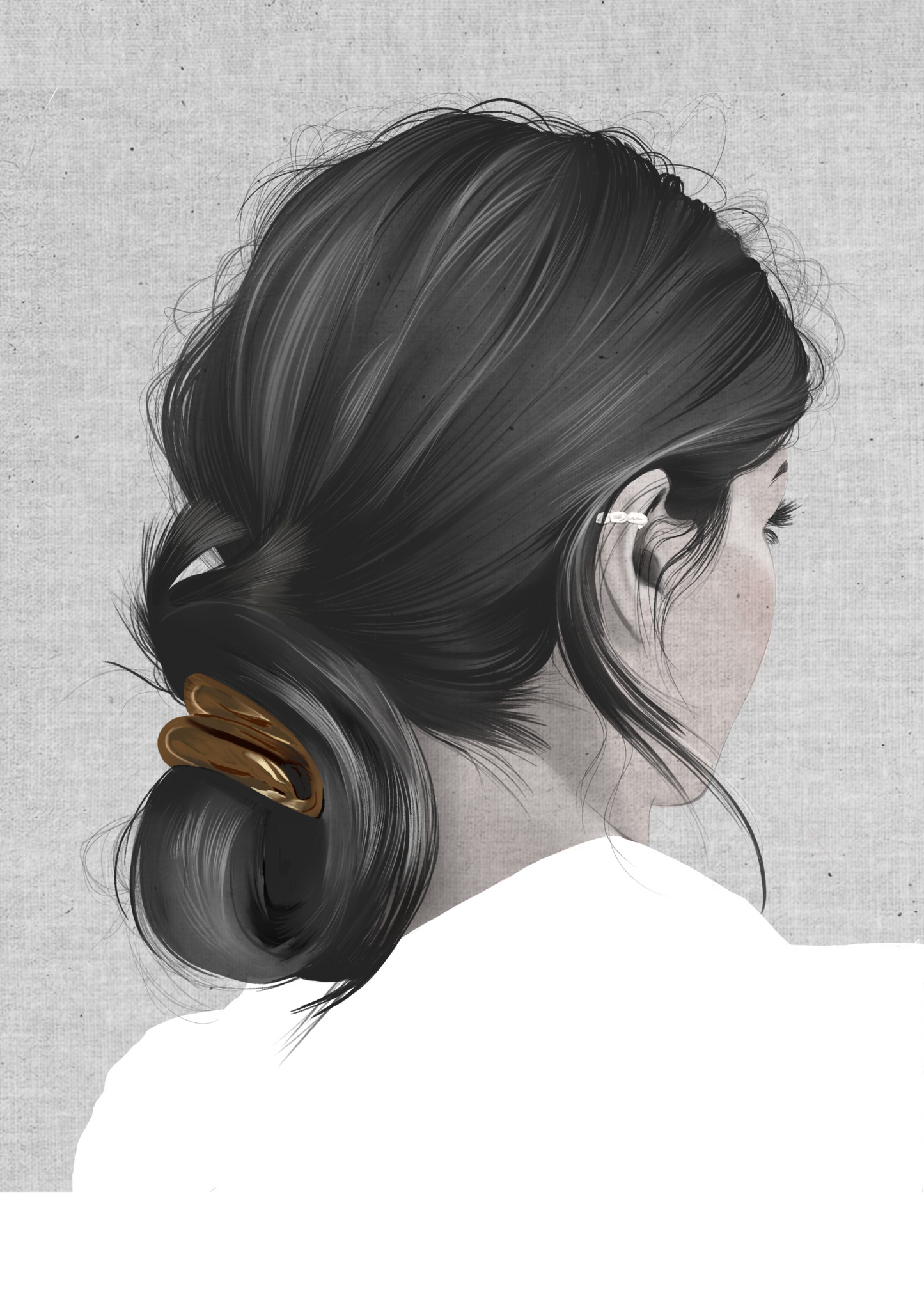 Sheena. Title GOLDEN HAIR CUFF