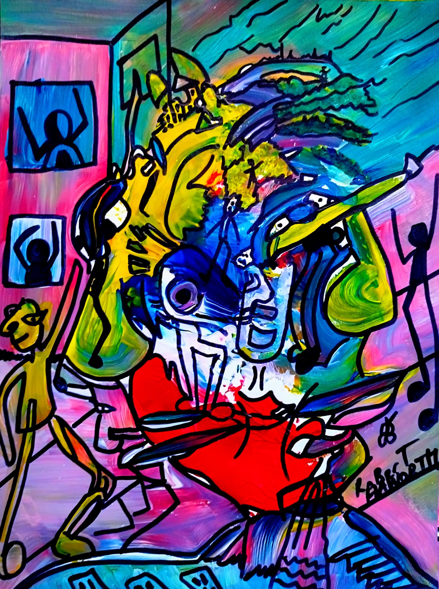 All Gone Crazy by Artist Robert Howarth