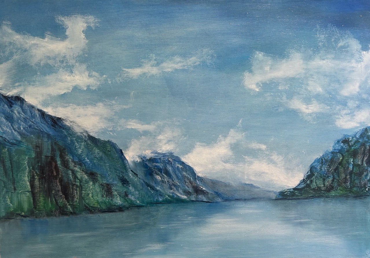 Fjord by Artist Colin Redpath