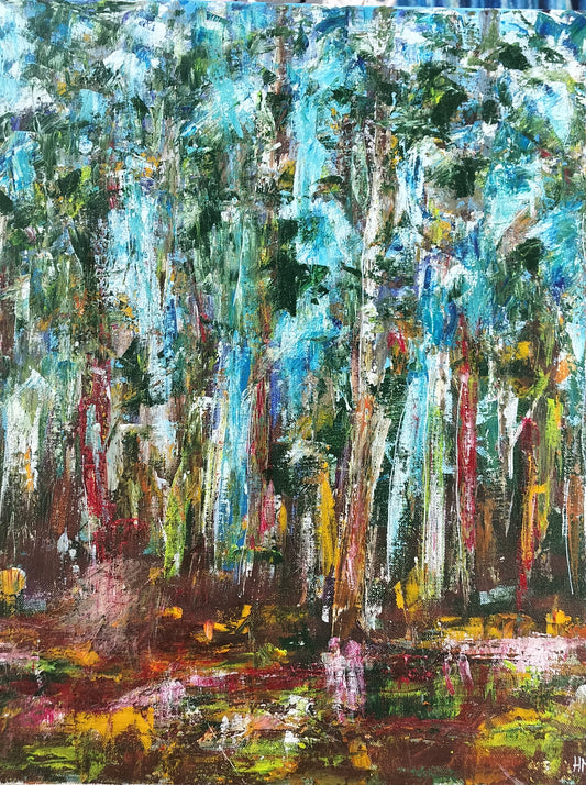 Abstract In The Forest