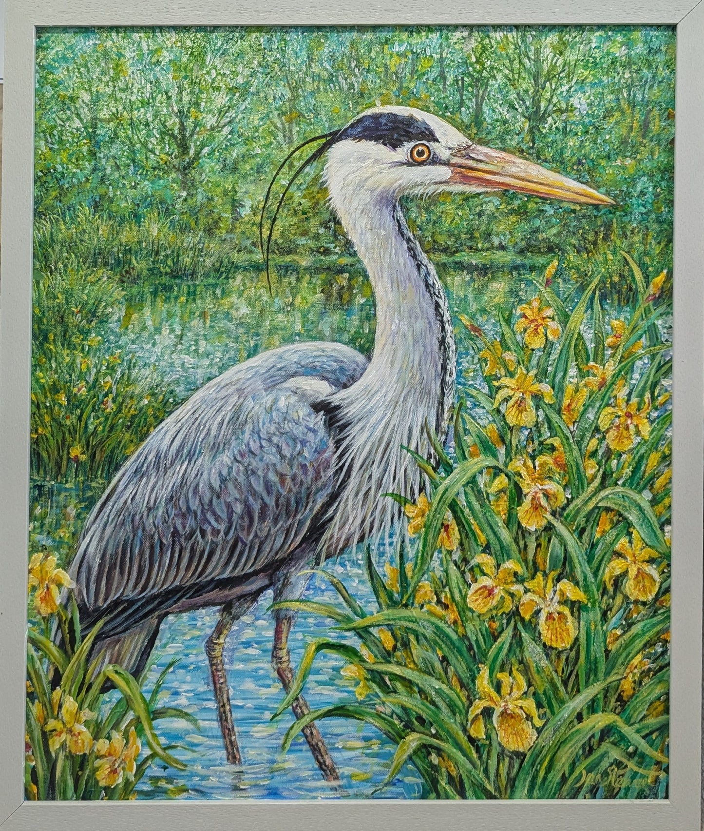 Heron and Iris