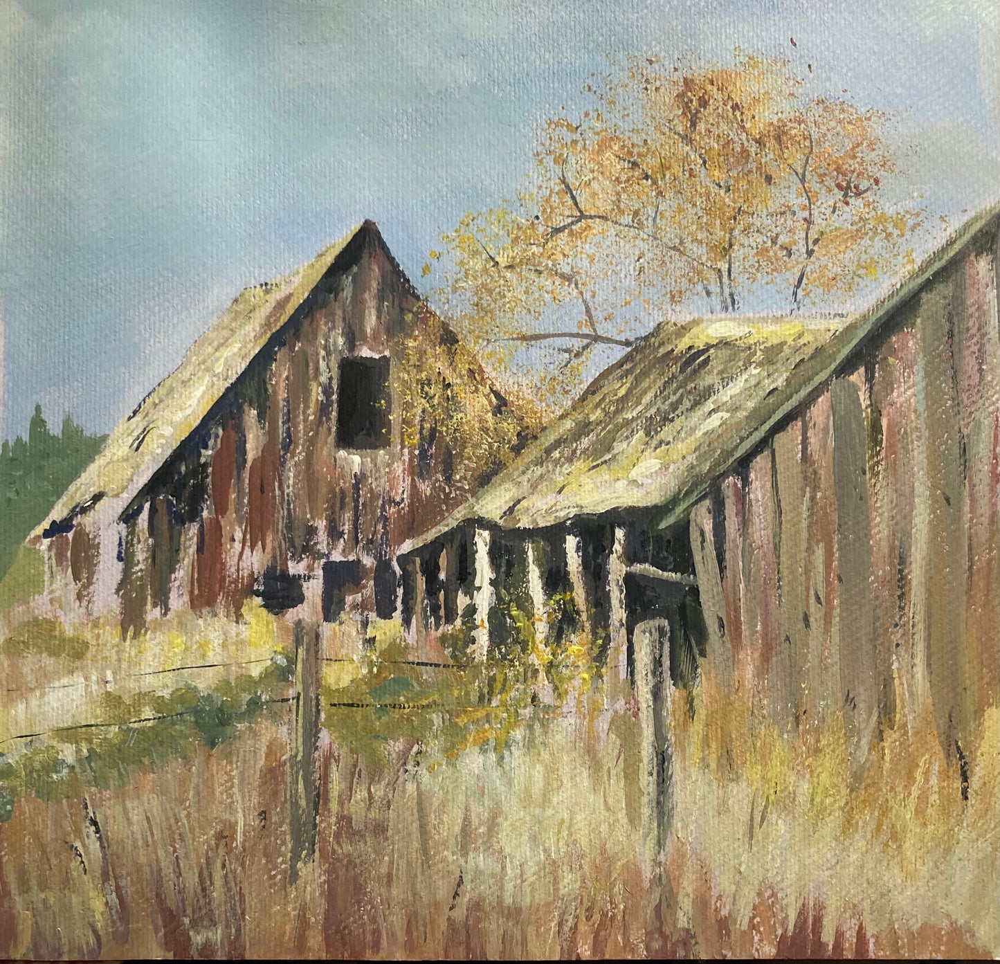 RustIc Barn by Artist Katy Hopkinson