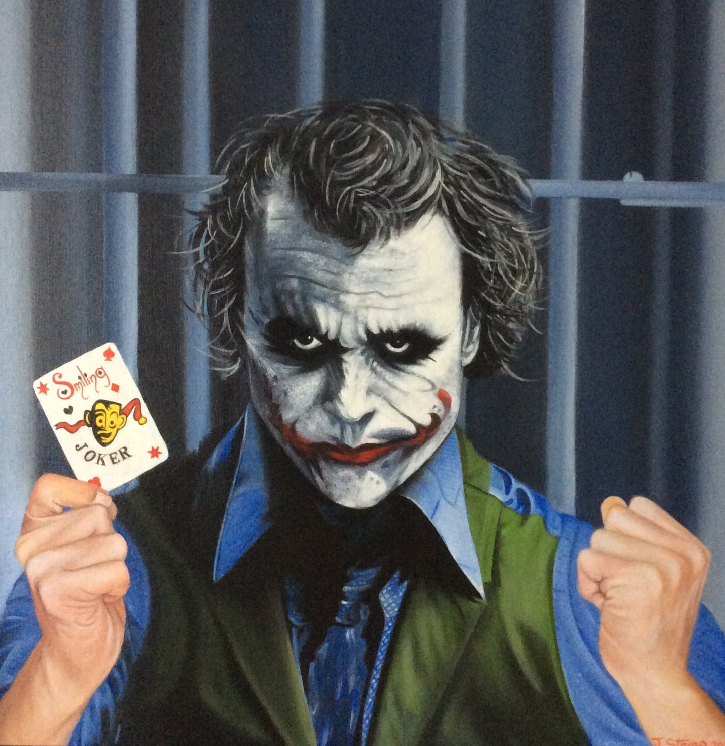 The Joker by Artist Jeffrey Stamp