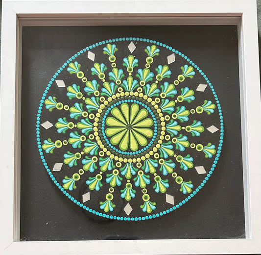 Blooming Greens by Artist Lipsa