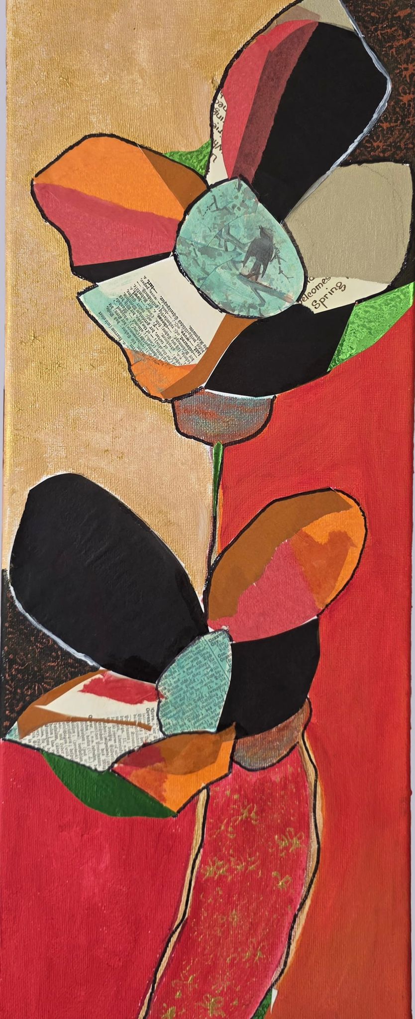 Shade of Poppies By Artist Linda Done