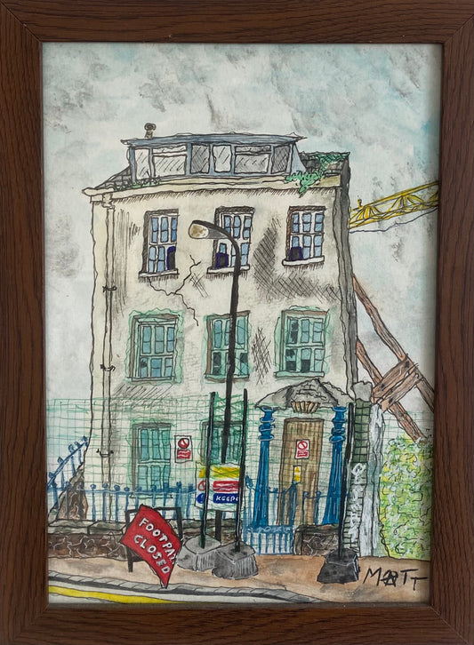 Footpath Closed by Artist Matt Igham