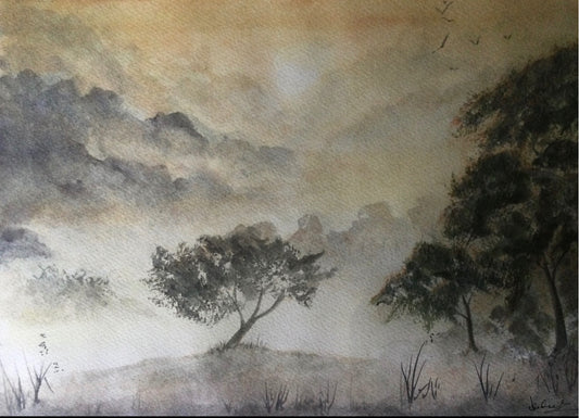 Misty Morning by Artist Joseph Chadwick