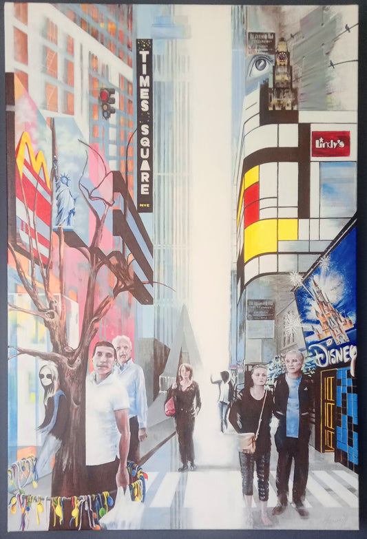 New York by Artist Serena Hamill