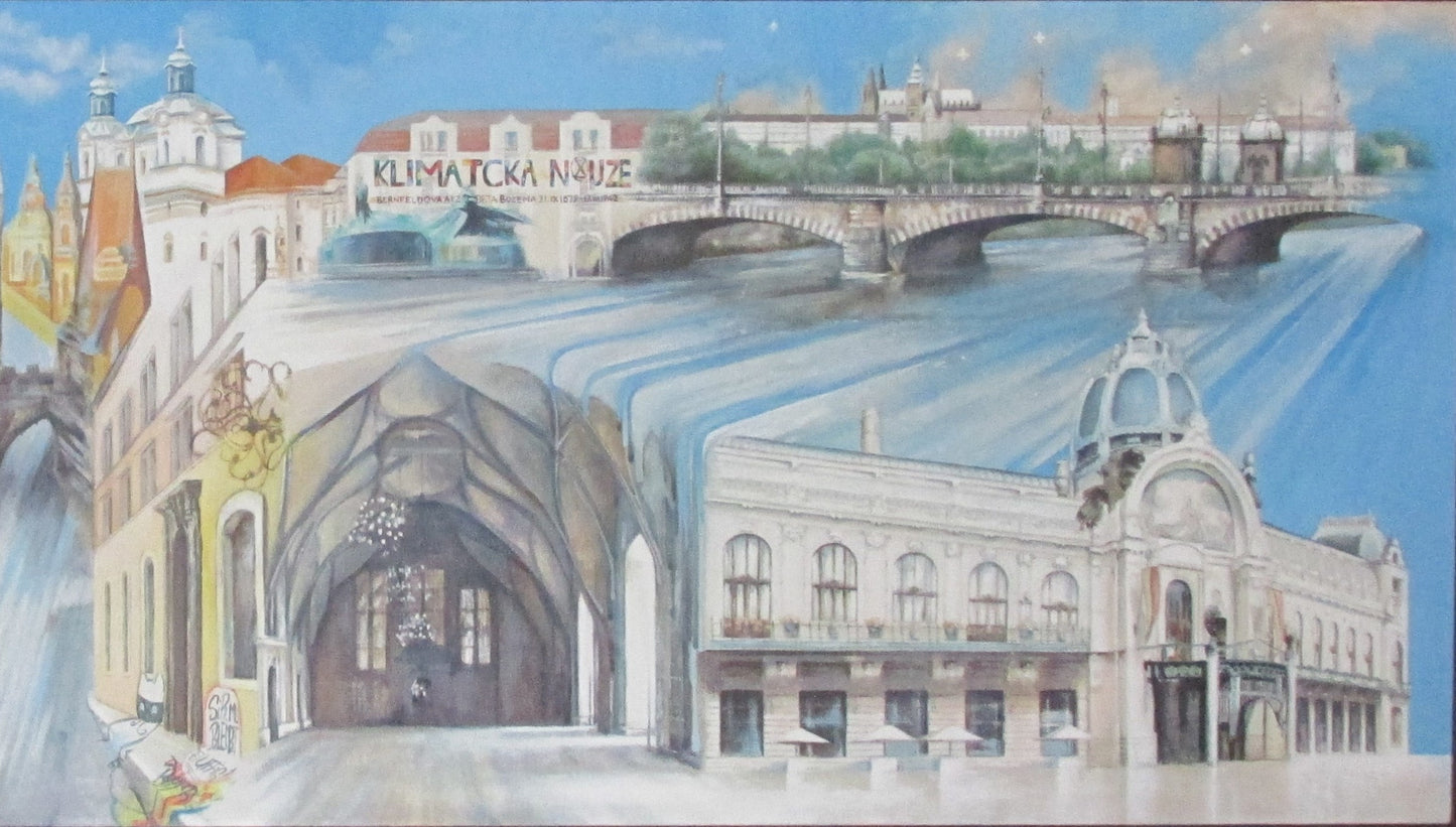 Prague by Artist Serena Hamill