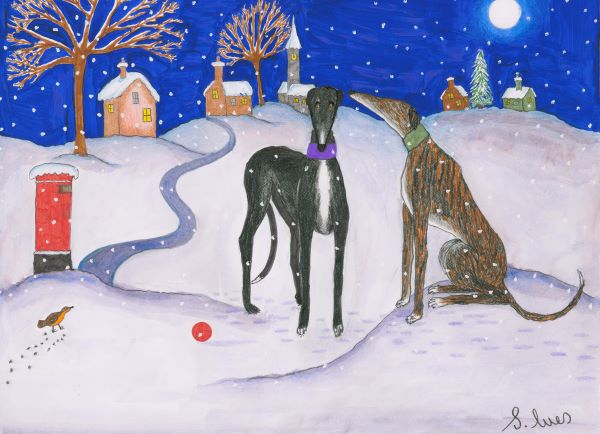 Silent Night by Artist Samantha Ives